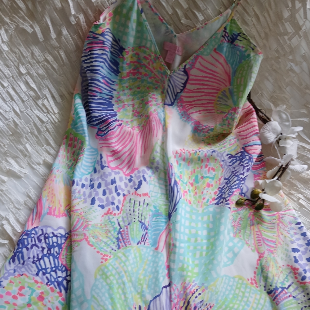 Lilly Pullitzer 'Clara' Silk Slip Dress - Picture 5 of 13